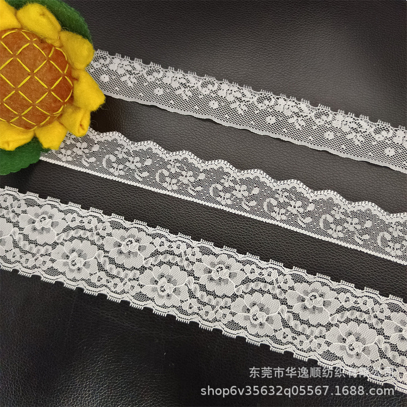 Taiwan Edition Exquisite Elastile Lace Children's Clothing Mosquito Net Sofa Decorative Edge Clothing Children's Clothing Lace Accessories