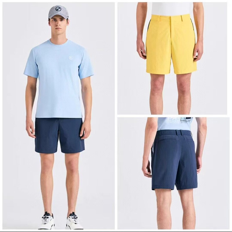 New Korean Original Golf Clothing Men's Thin Outdoor Sports Casual Versatile Quick-Dry Loose Shorts