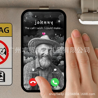 Customized Cross-Border Creative Mobile – Sun visor rearview mirror