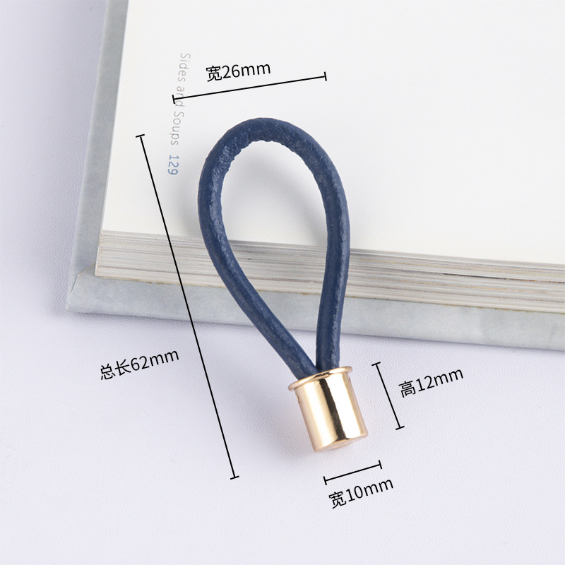 Lujo ligero simple europeo cuerda de cuero manija armario puerta zapato gabinete cajón cuerda trenzada de oro manija oculta moda manija minimalista image 16