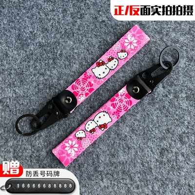 Key Chains, and Lanyard: Motorcycle Key - type-a-kt-cat