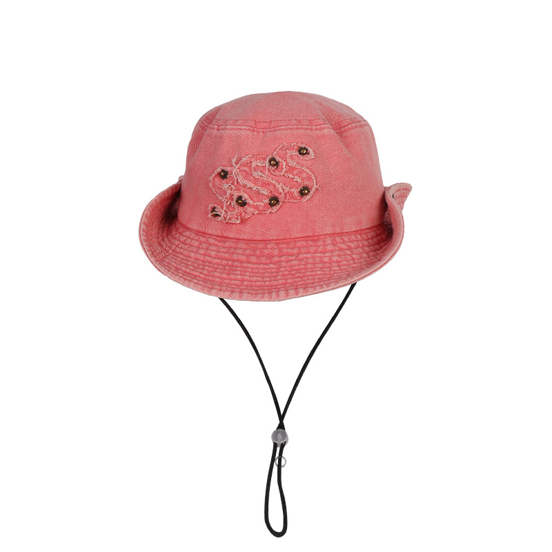 Sombrero de montañismo Sombrero de pescador de protección solar para mujer Sombrero de gorro grande 2025 Nuevo estilo Sombrero de vaquero occidental pequeño