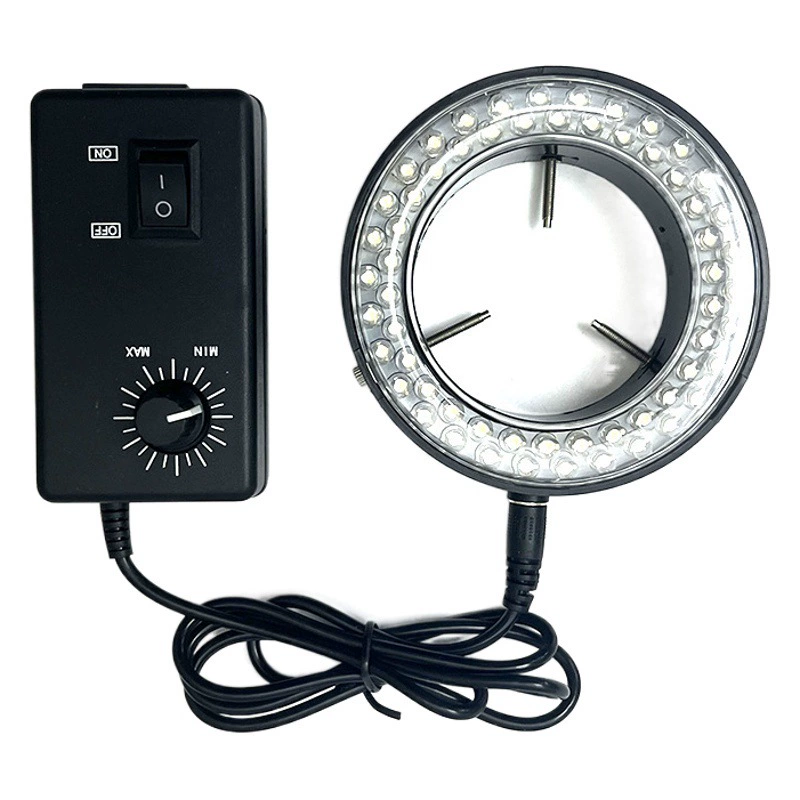 60 Светодиодная лампа шарик микроскоп кольцо источник света стерео микроскоп зонд освещение заполняющий свет Светодиодная разделенная Регулируемая лампа