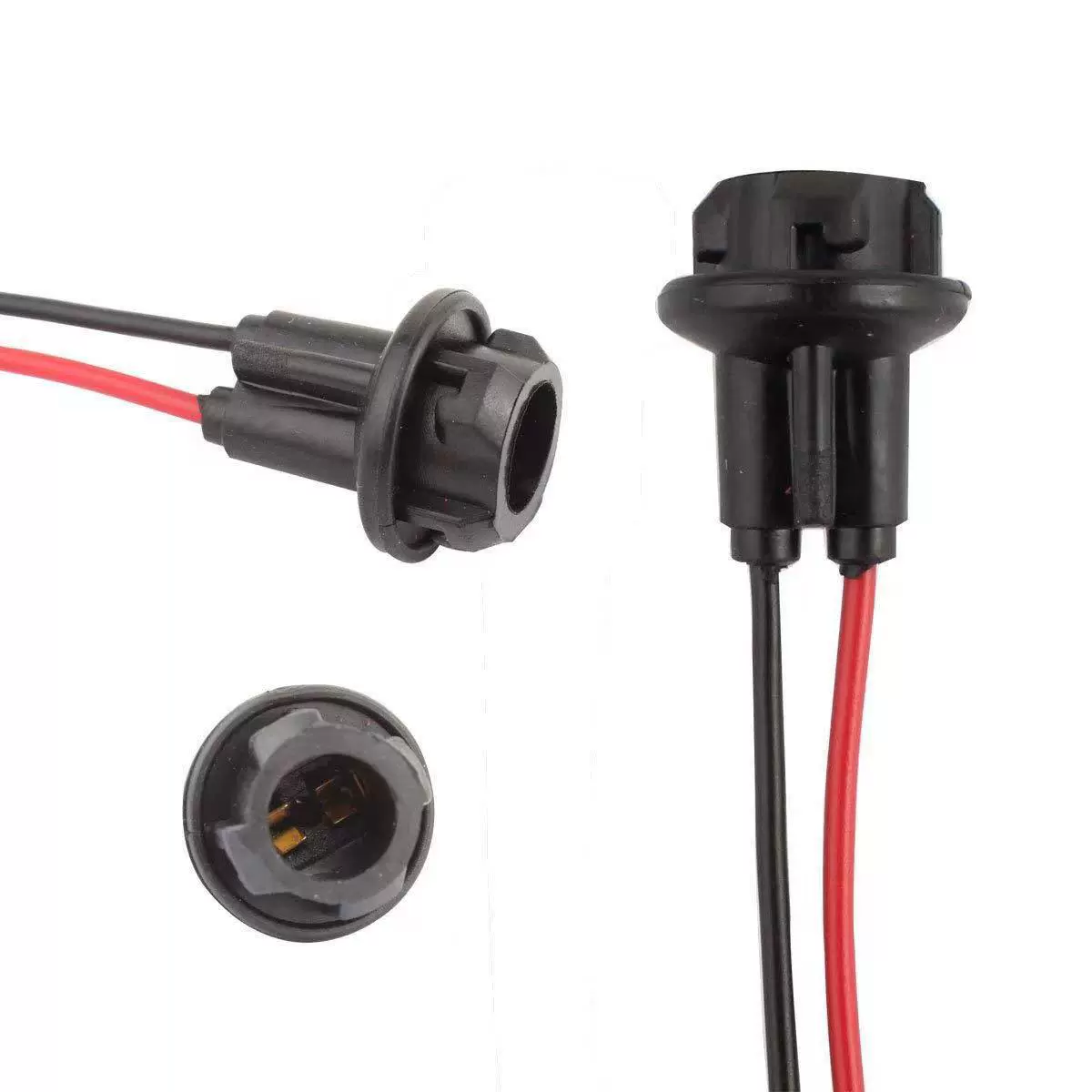 LED lamp holder, headlights, plug from soft rubber, 5W