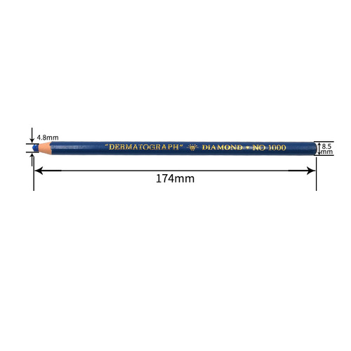 Cross-border Diamond clothing positioning pull crayon tear-off paper Diamond brand children's painting red non-sharpening crayon