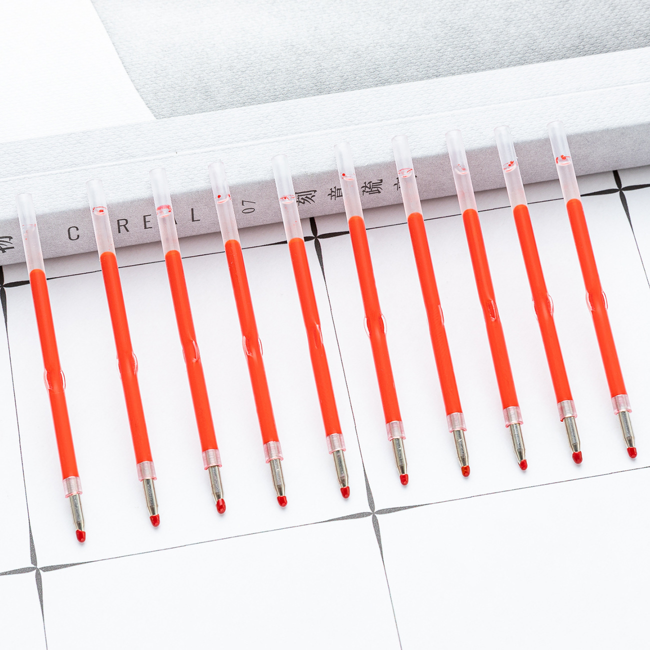 Repuesto de tinta gel 0.5mm para pluma de cuentas de plástico image 3