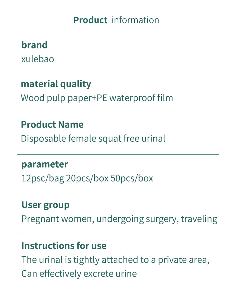 Xulebao Female Urinal for Post-Hemorrhoid Surgery, Urine Funnel for Outdoor Travel Emergencies, Urination Device for Car Use