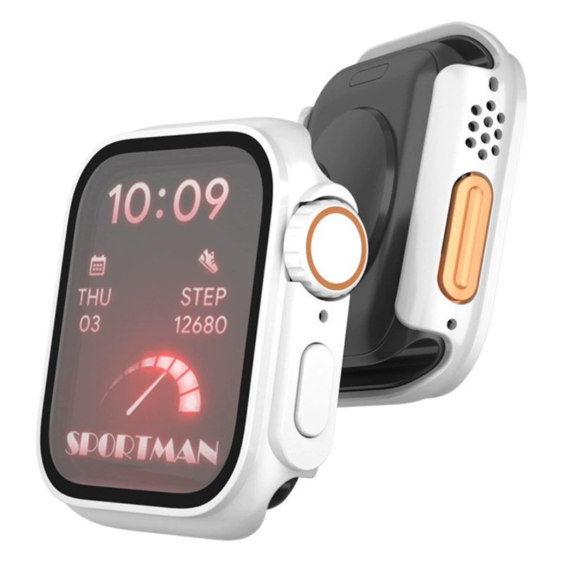 Корпус часов Seconds Ultra подходит для Apple iwatchS10 анти-царапины внешний вид оболочки PC мембрана интегрированной защитной оболочки