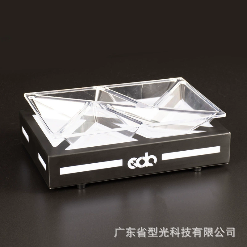 Светящиеся LED-колодец вода фрукты дисковый бар KTV светящаяся закуска диск шесть грид закуски сухофрукты железный сосуд