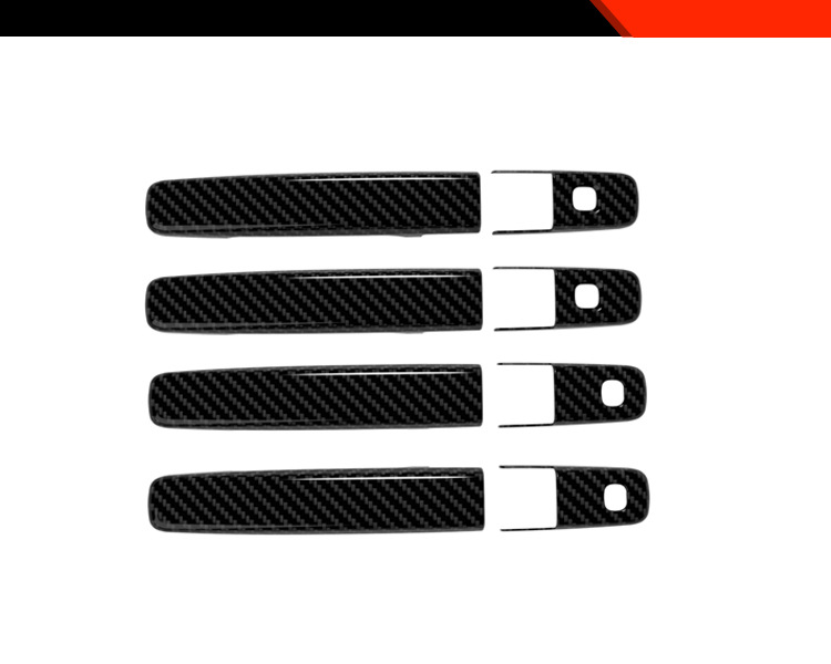 Suitable for 25 Mitsubishi Delica Mini Modified Car Door Handle Decorative Stickers Door Handle Handle Trim Strips