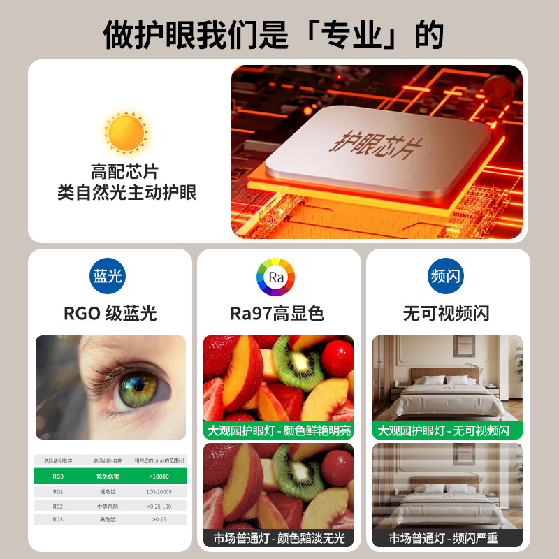 Gran vista jardín lámpara de techo 2026 nueva lámpara de habitación creativa nueva atmósfera china lámpara de dormitorio luminaria zhongshan 357L