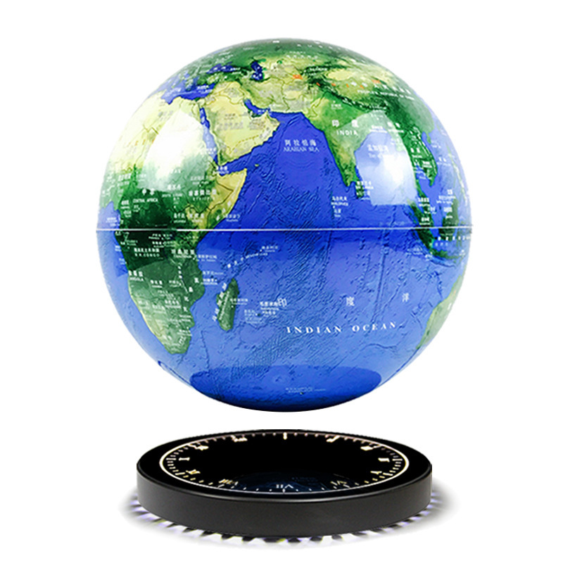 8inch 시계 진한 파란색 지형 공(AR 포함)