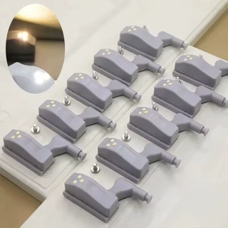 铰链LED感应照明小灯 跨境电商现货 白黄光LED铰链灯