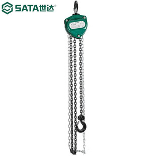 Sata Heavy-Duty Hand Chain Hoist 1 Ton 3m 97861 High-Strength Soft Hook Lever Hoist 97