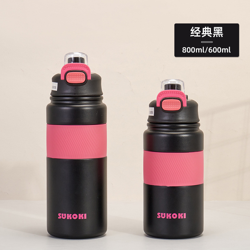 Hervidor térmico 316 acero inoxidable gran capacidad botella deportiva viaje automóvil uso exterior