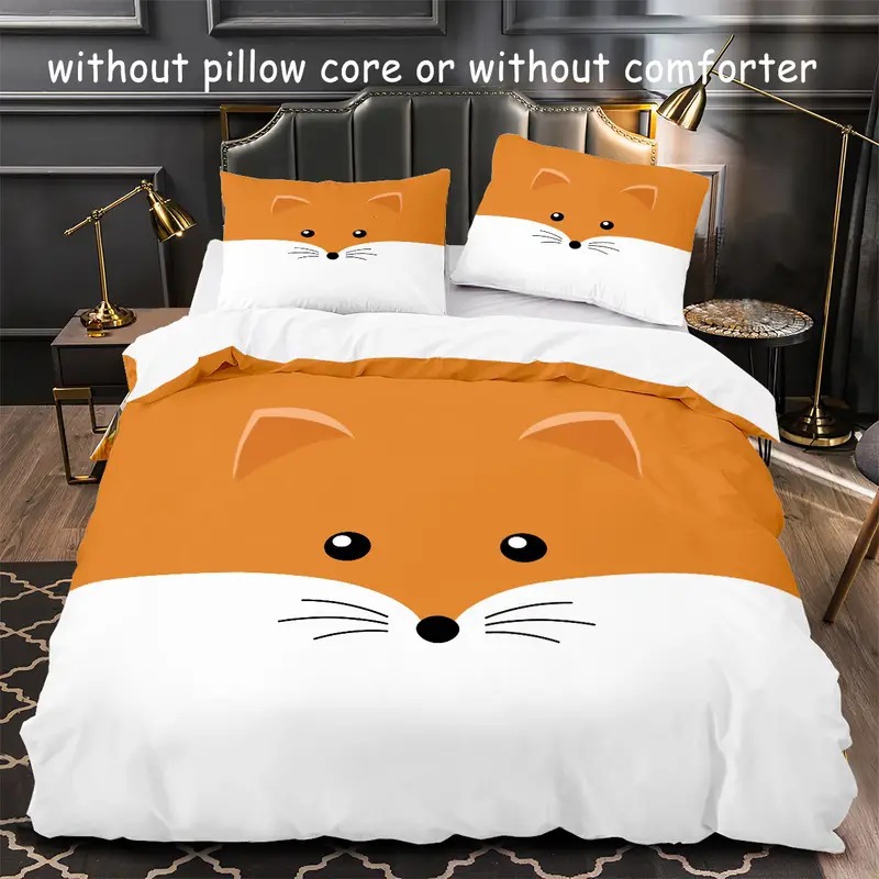 cartoon duvet cover with down