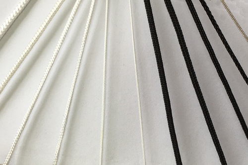 P616 wholesale 1mm2mm3m blind drawstring nylon thin wire anti-corrosion wear-resistant binding rope core-spun hand-woven