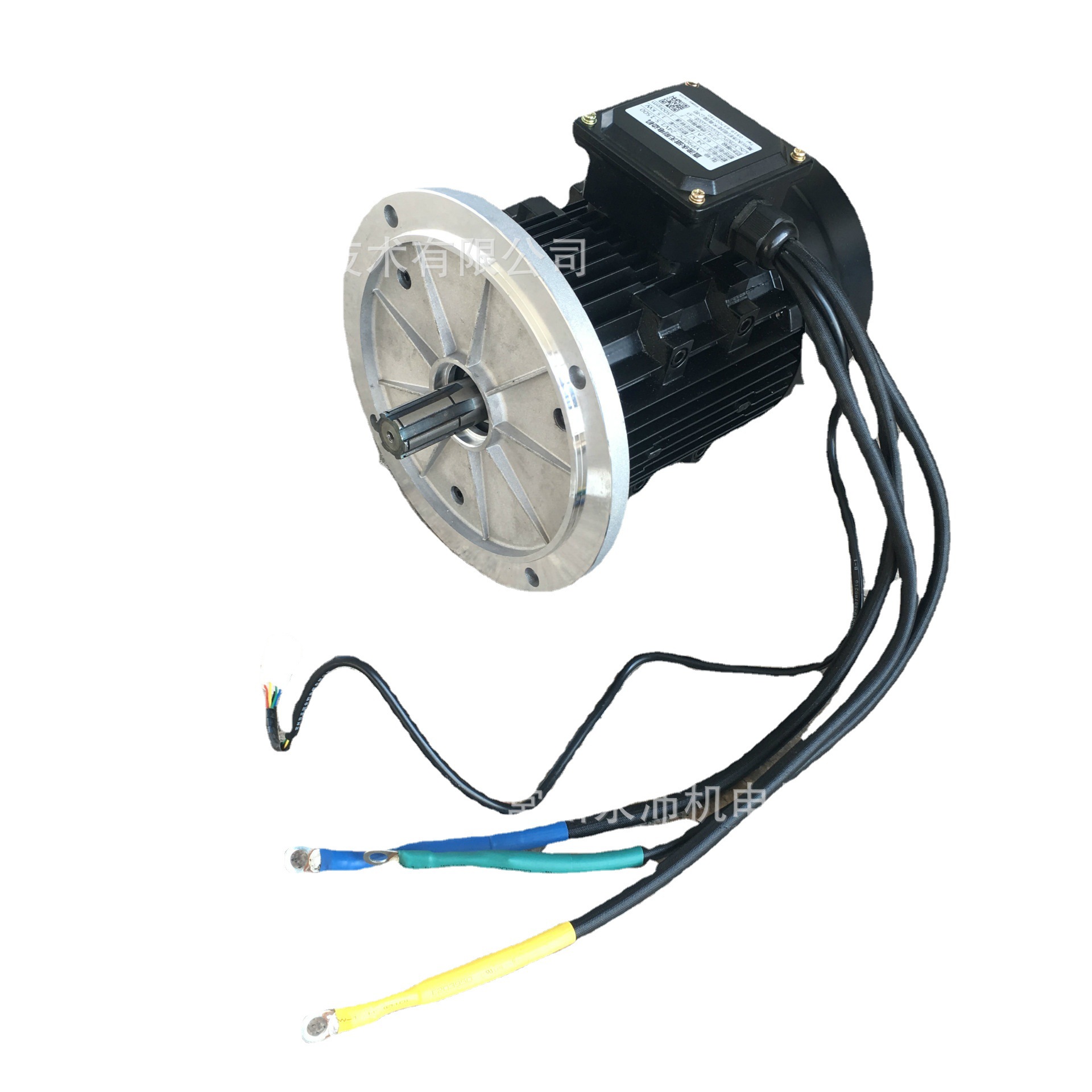 永沛电机YP80PC-48V0.8-1500 电动平板车电机无刷直流电机加速快