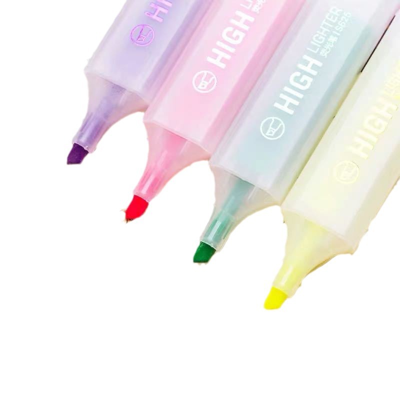 S628 resaltador estudiante lectura comentarios marca 6 color marcador color caramelo Oficina marca