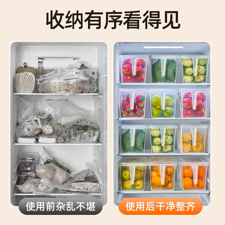 冷蔵庫収納ケース食品級鮮度保持ケースキッチン野菜果物専用卵ケース冷凍卵収納ケース|undefined