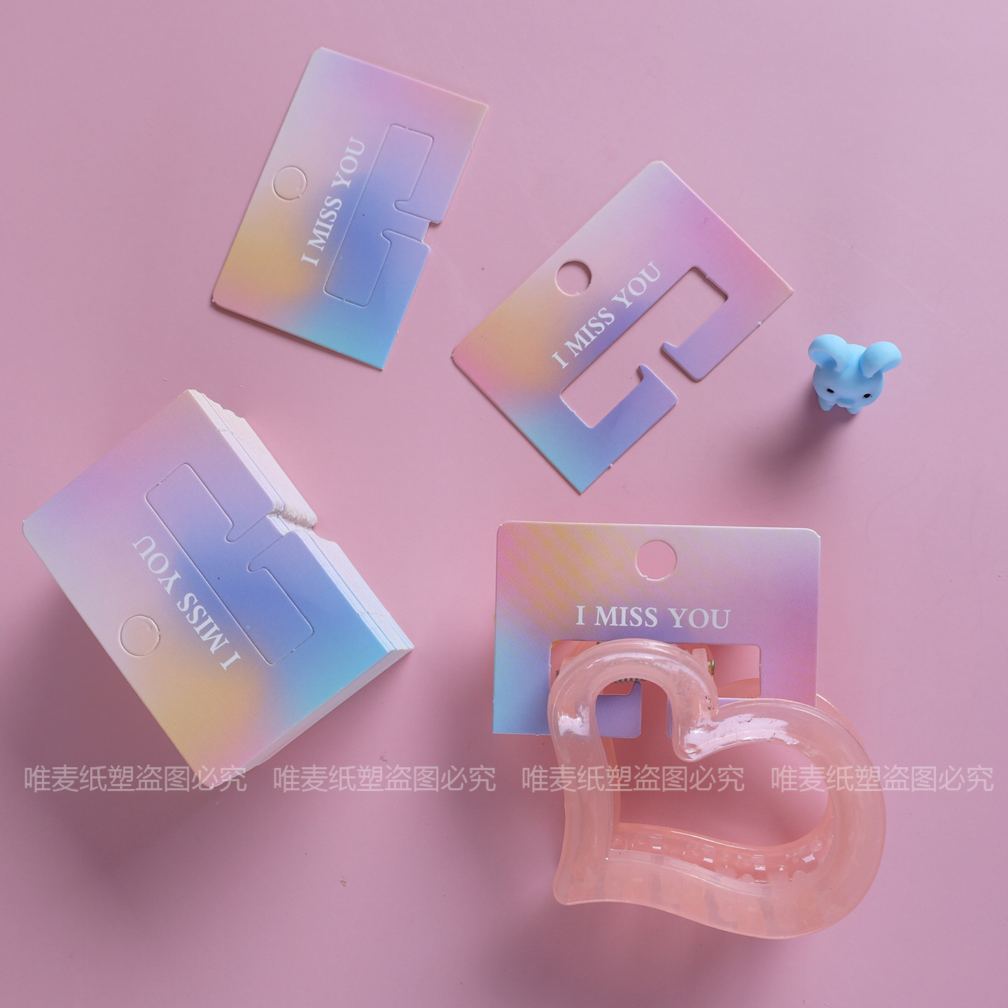 Nuevo clip de agarración de tarjetas de embalaje general de tarjetas de papel agarración de tarjetas de visualización de accesorios DIY al por mayor