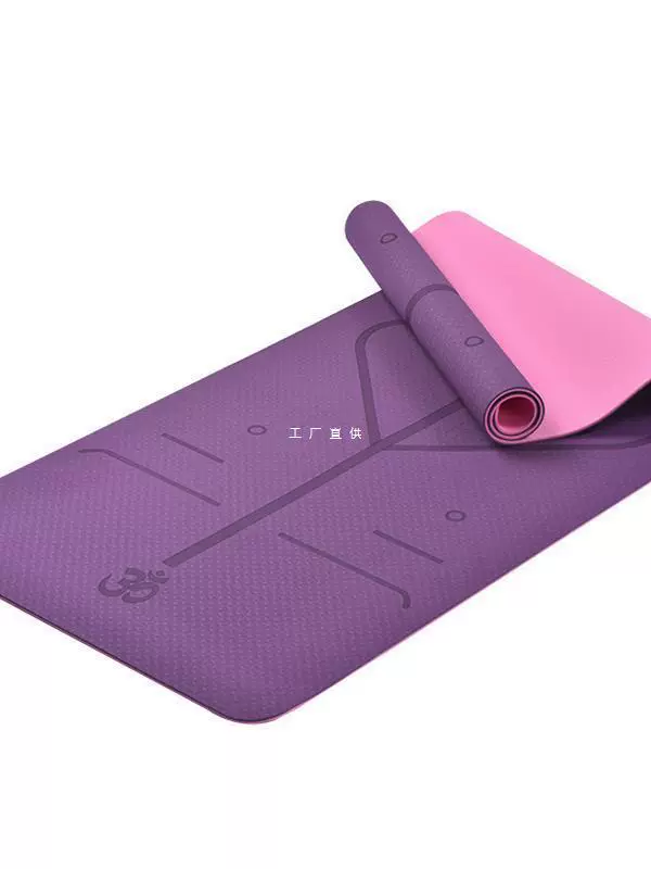 Коврик для йоги с позой, утолщенный, расширенный и расширенный, домашний противоскользительный коврик, бесшумные принадлежности для йоги, фитнес-коврик для йоги