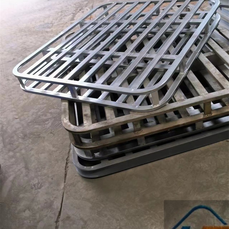 叉车钢制托盘镀锌仓储物流冷库叉车托盘叉车铁托盘镀锌钢托盘