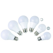 LED塑包铝球泡灯高亮恒流无闪频节能led灯泡E27螺口