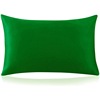 Silk double-sided pillowcase with zipper