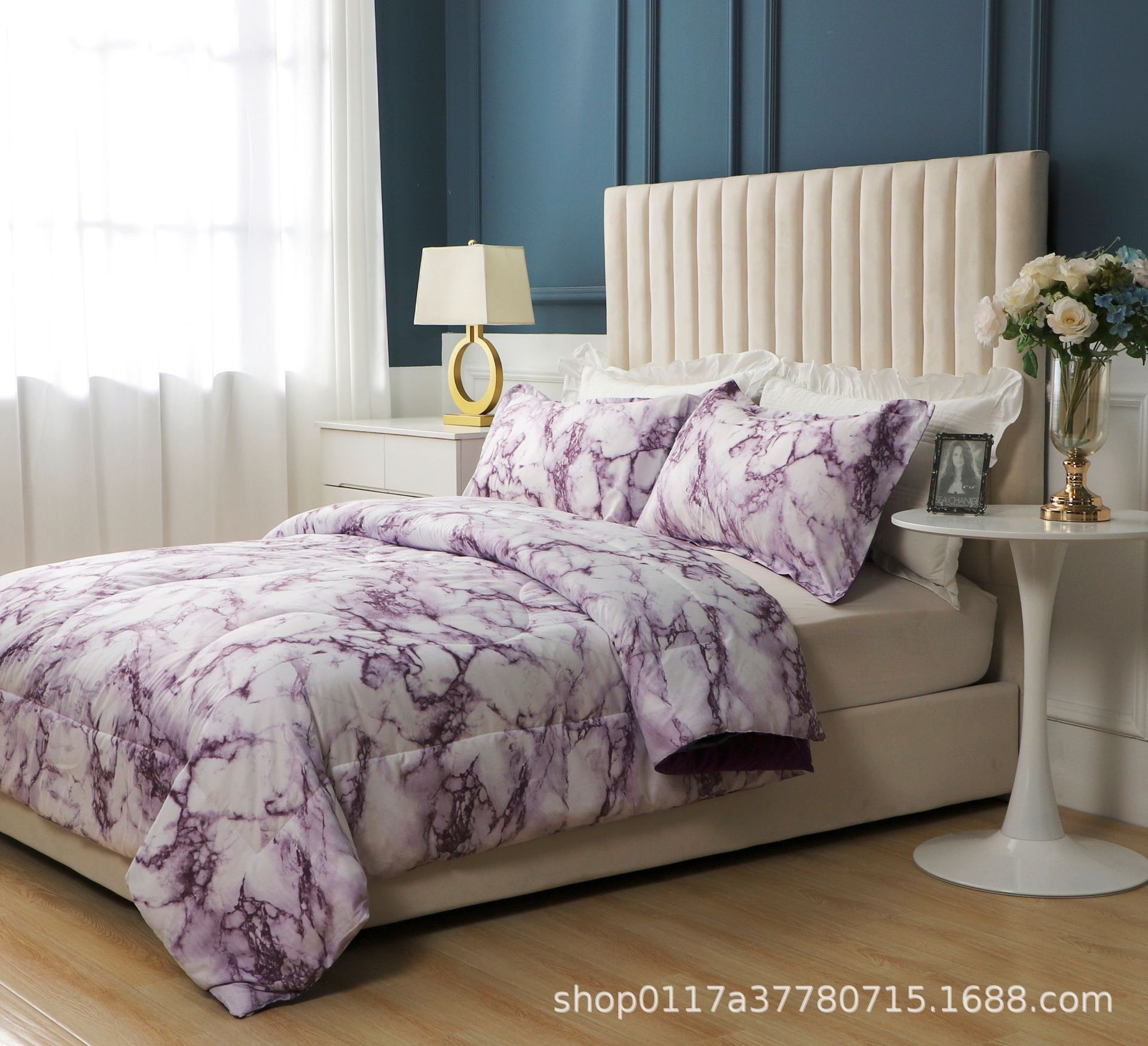 【亞馬遜專供】廠家直銷 2021新款 跨境 大理石被