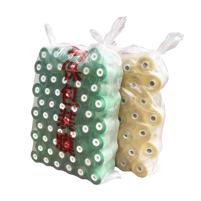 Suministro puntual Película de alambre de PVC Película estirable transparente Película de injerto Película de embalaje de aluminio Película protectora Película estirable