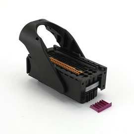 1个 颜色：图片色 材质：塑料 油改气电脑板插头 94针ECU外壳 发