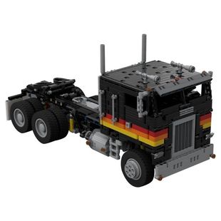 Building Blocks Cross-Border Moc-104414 Sci-Tech Rc Cabover 1664 Particle Number Toys Christmas