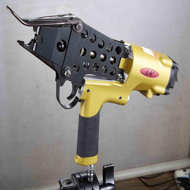 美特C型枪  铁笼丝网气钉枪 气动C型扣环枪批发