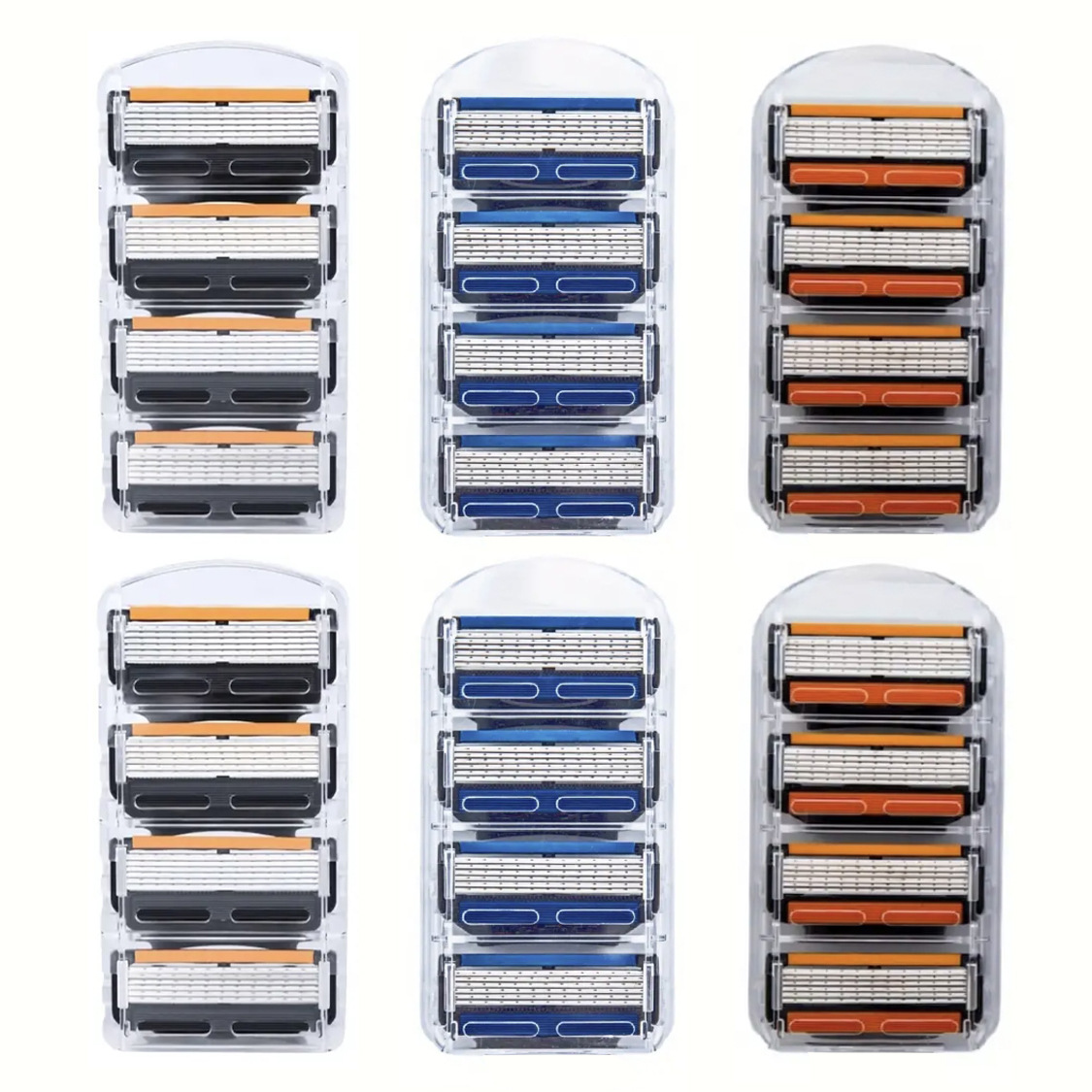 Cross-border hot sale 6-layer blade manual razor 6-Layer Razor For Men men razor shaving