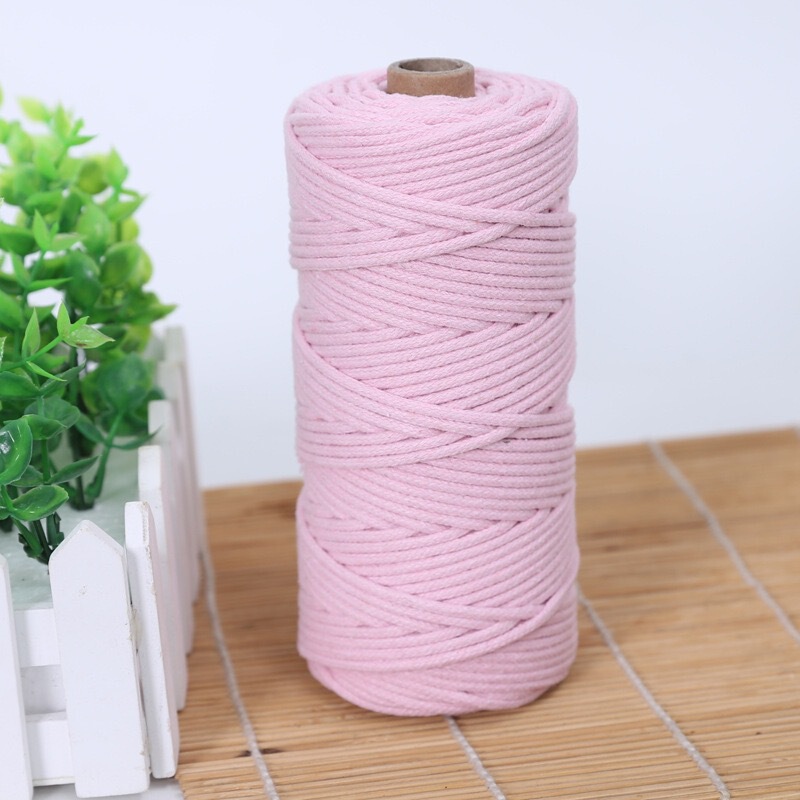 2 ミリメートルカラフルな綿ロープ綿ロープ手作り DIY 編組装飾ロープタペストリーギフト装飾編組結束ロープ|undefined