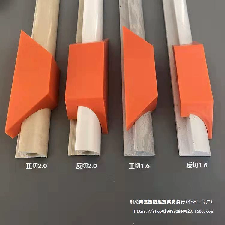 45-градусная режущая форма для кромочных полос, диагональная направляющая для резки плитки, модель для положительного и отрицательного скоса.