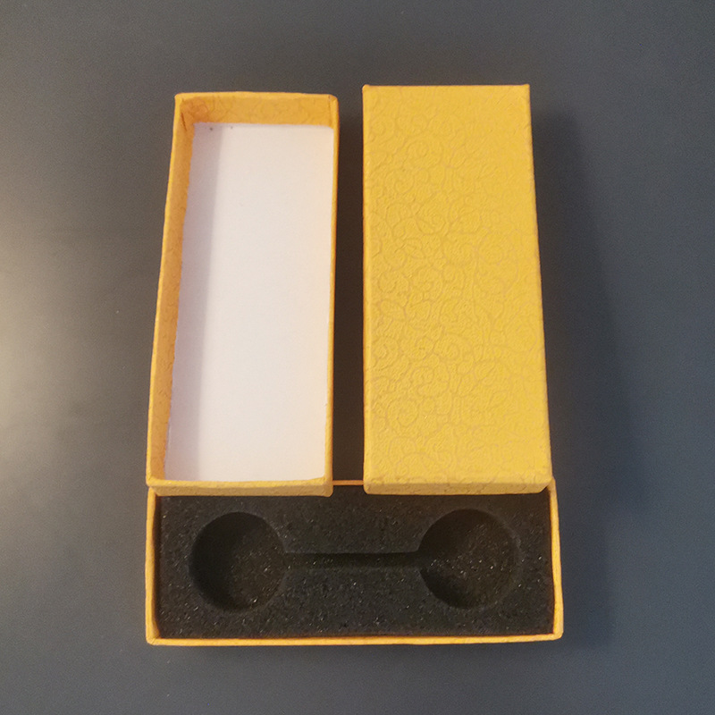 Custom Wholesale Heaven and Earth Cover Small Bookmark Pendant Gift Box, Paper Bracelet Box, Exquisite Crystal Keychain Packaging Box