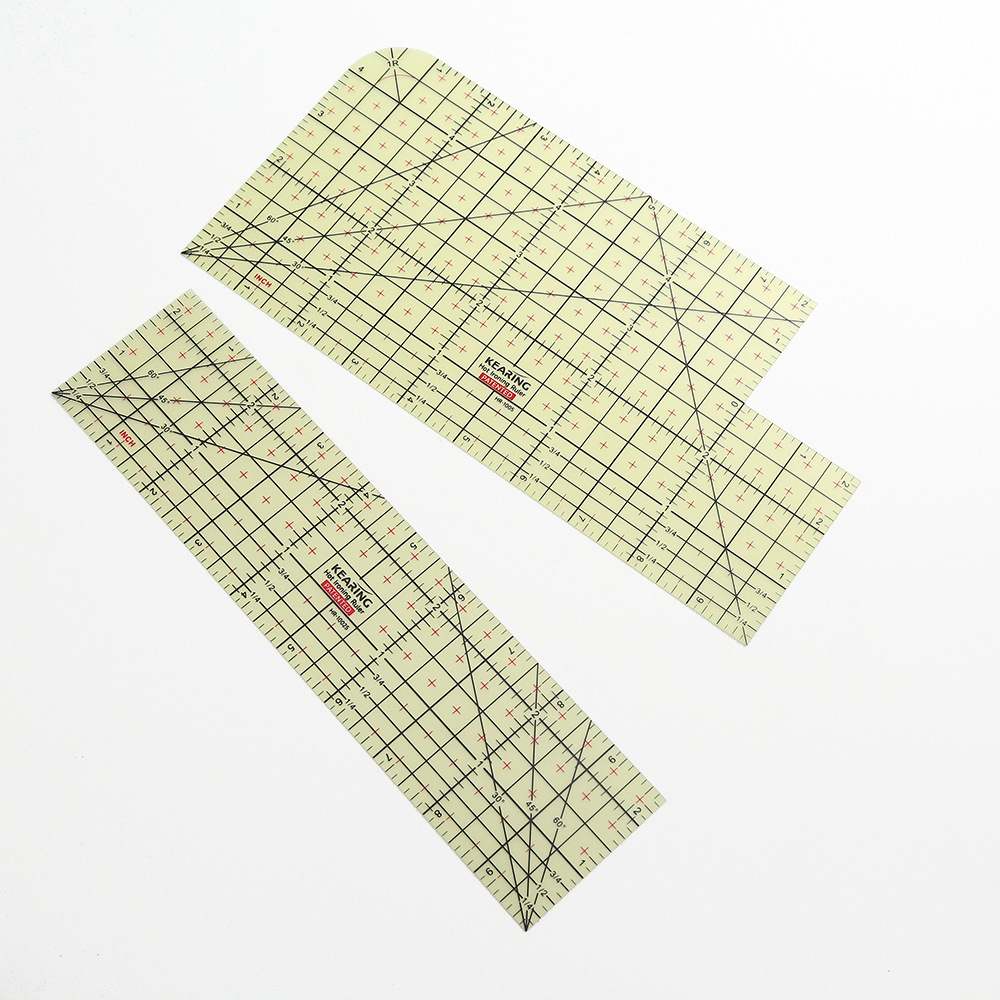 Regla de alta temperatura de keling resistente a altas temperaturas medidor de planchado regla de planchado costura medidor de planchado regla de ropa regla de patchwork hierro