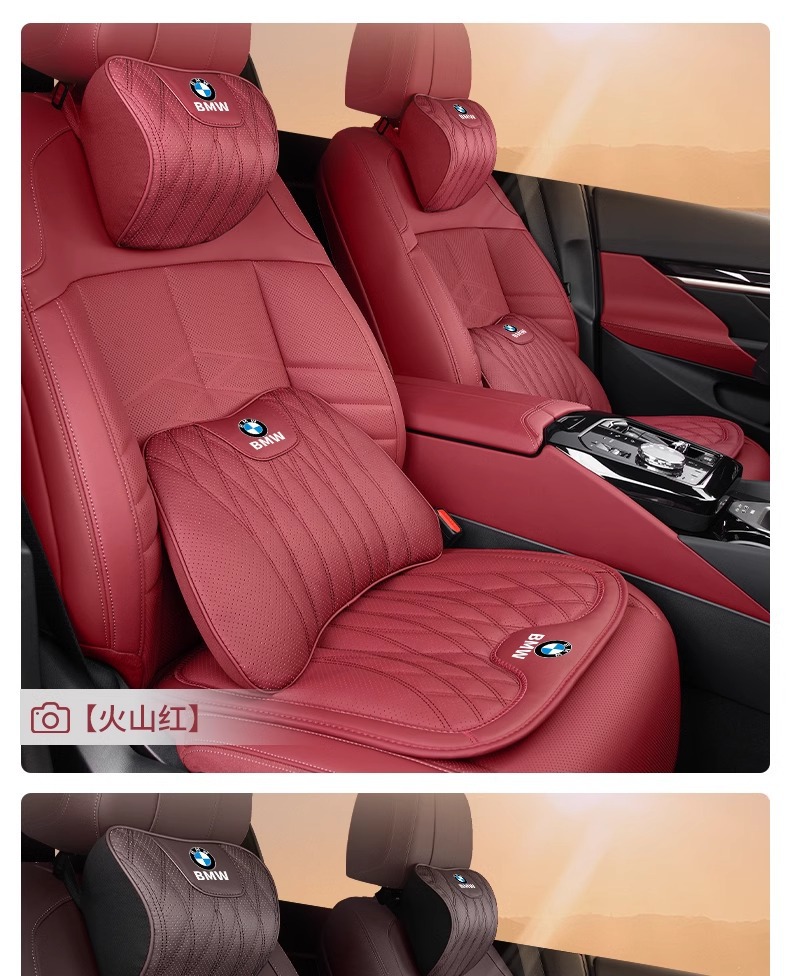 Suitable for BMW car waist cushion headrest 5 series 3 series 7 series X1X3X5X6X7 waist cushion neck pillow
