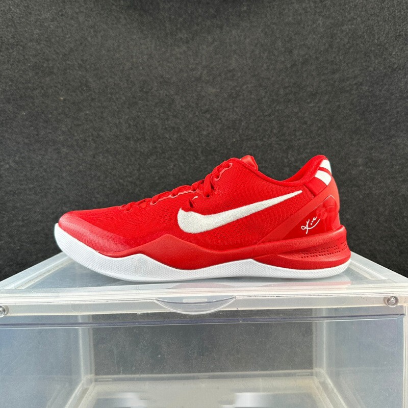Putian Pure Original Kobe8 Practical Basketball Shoes Chinese Red All-Star Kobe8 Low-Top Men's Outdoor Sports Trendy Shoes