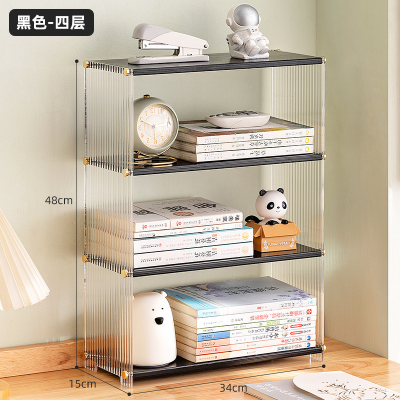 Estante de almacenamiento Estante de ordenamiento Estante de bar Estante de tazas multicapa Estante de almacenamiento de mesa Estante de tazas acrílico