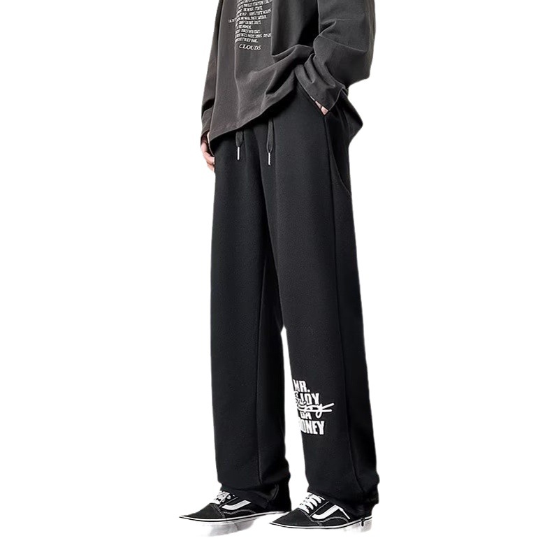 2023 primavera y otoño sueltos pantalones casuales pantalones cortos de los hombres de moda Pantalones rectos nueva llegada para hombres