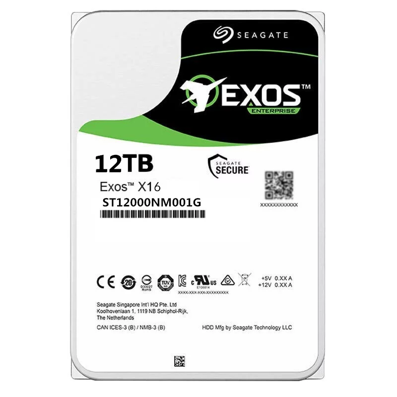 [12T Galaxy Enterprise Grade Helium ST12000NM001G Monitoring NAS Array 12t Desktop]