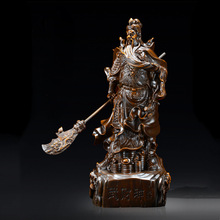 关二爷关公武圣佛神像摆件家居办公室树脂工艺品开业旺市招财礼品