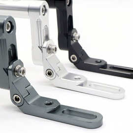 电动车多功能手机扩展支架可伸缩拉杆横杆改装车把加粗平衡杆龙头