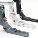 电动车多功能手机扩展支架可伸缩拉杆横杆改装车把加粗平衡杆龙头