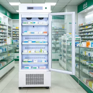 230L 药房冷藏箱4℃科研疫苗试剂药品保存冰箱
