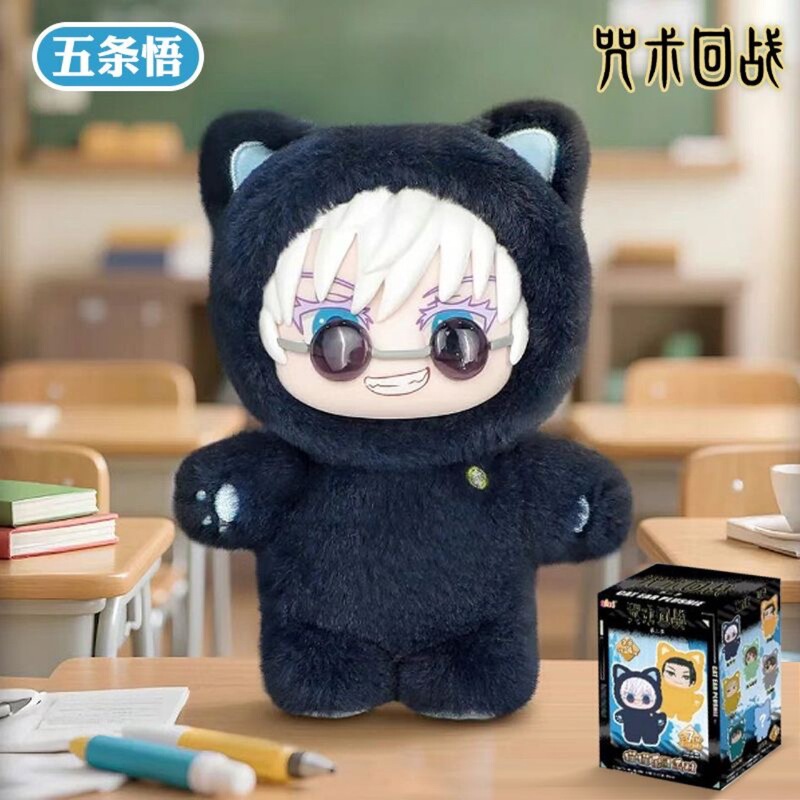咒术回战 猫猫乐园派对 正版盲盒潮玩手办公仔毛绒礼物摆件玩具|undefined