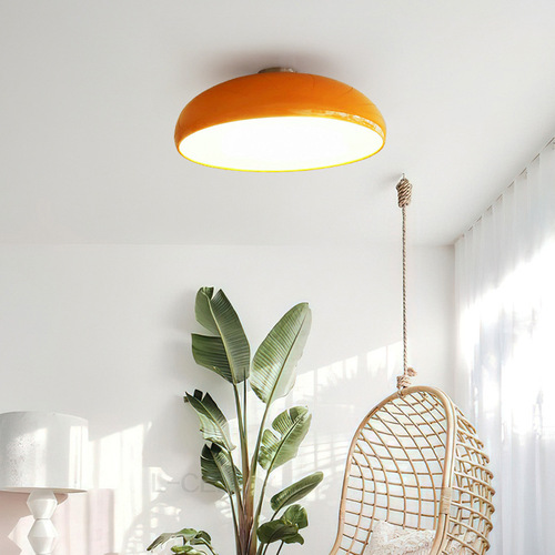 Vintage Bauhaus ceiling lamp for study room, bedroom light, Nordic medieval style modern minimalist creative restaurant lamp